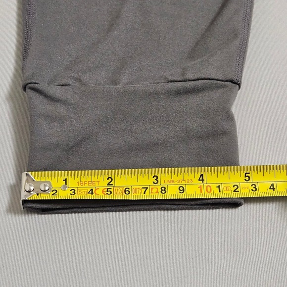 Alo Yoga Charcoal Gray High Rise Jogger Leggings Pockets Athleisure Workout XL - Picture 9 of 9